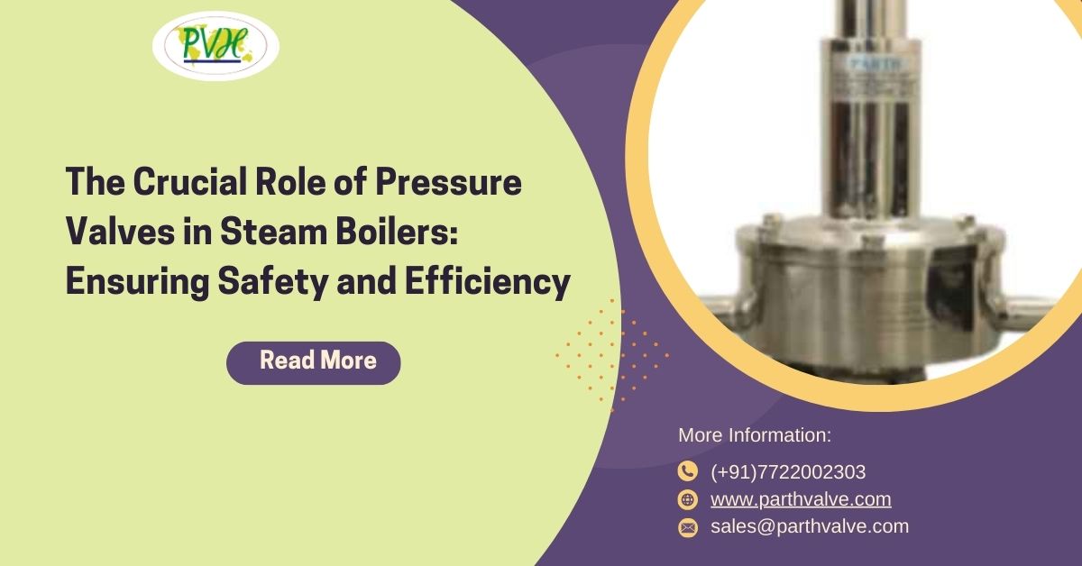The Crucial Role of Pressure Valves in Steam Boilers Ensuring Safety